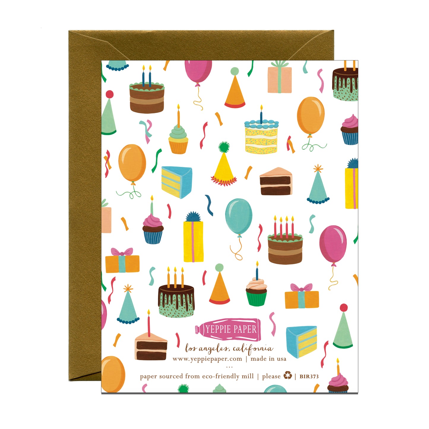 BIRTHDAY THINGS - BIRTHDAY GREETING CARD