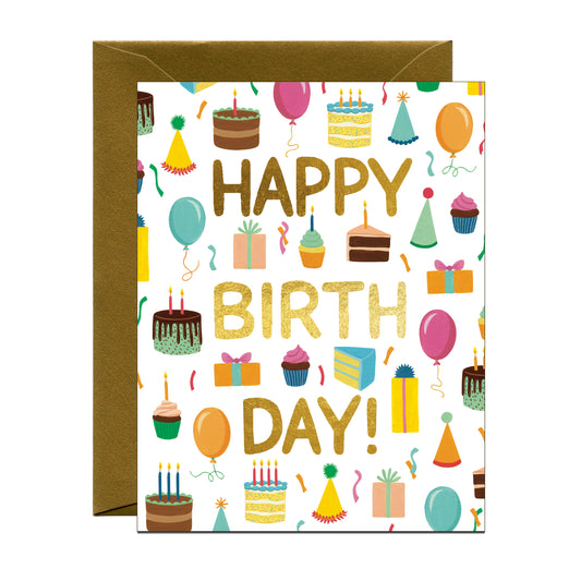 BIRTHDAY THINGS - BIRTHDAY GREETING CARD