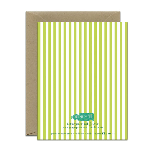 LETTUCE CELEBRATE BUNNIES, HAMSTERS & GUINEA PIGS - BIRTHDAY GREETING CARD