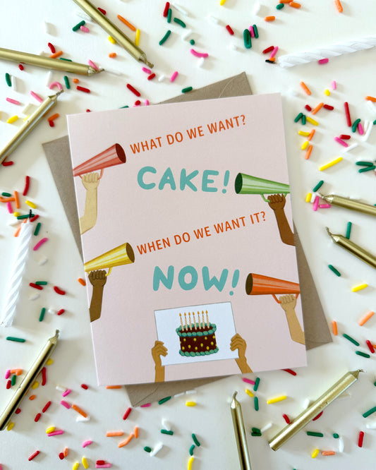 BIRTHDAY RALLY - BIRTHDAY GREETING CARD