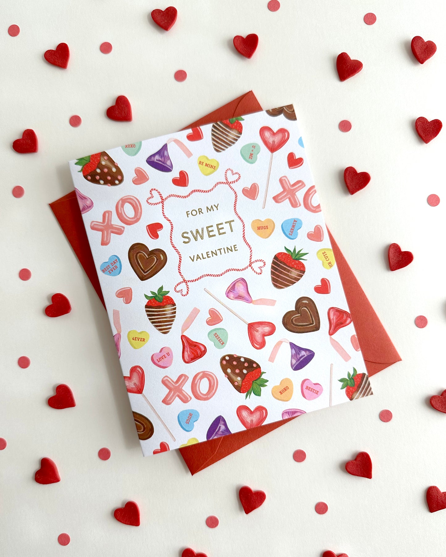 SWEET CANDY - VALENTINE'S DAY GREETING CARD