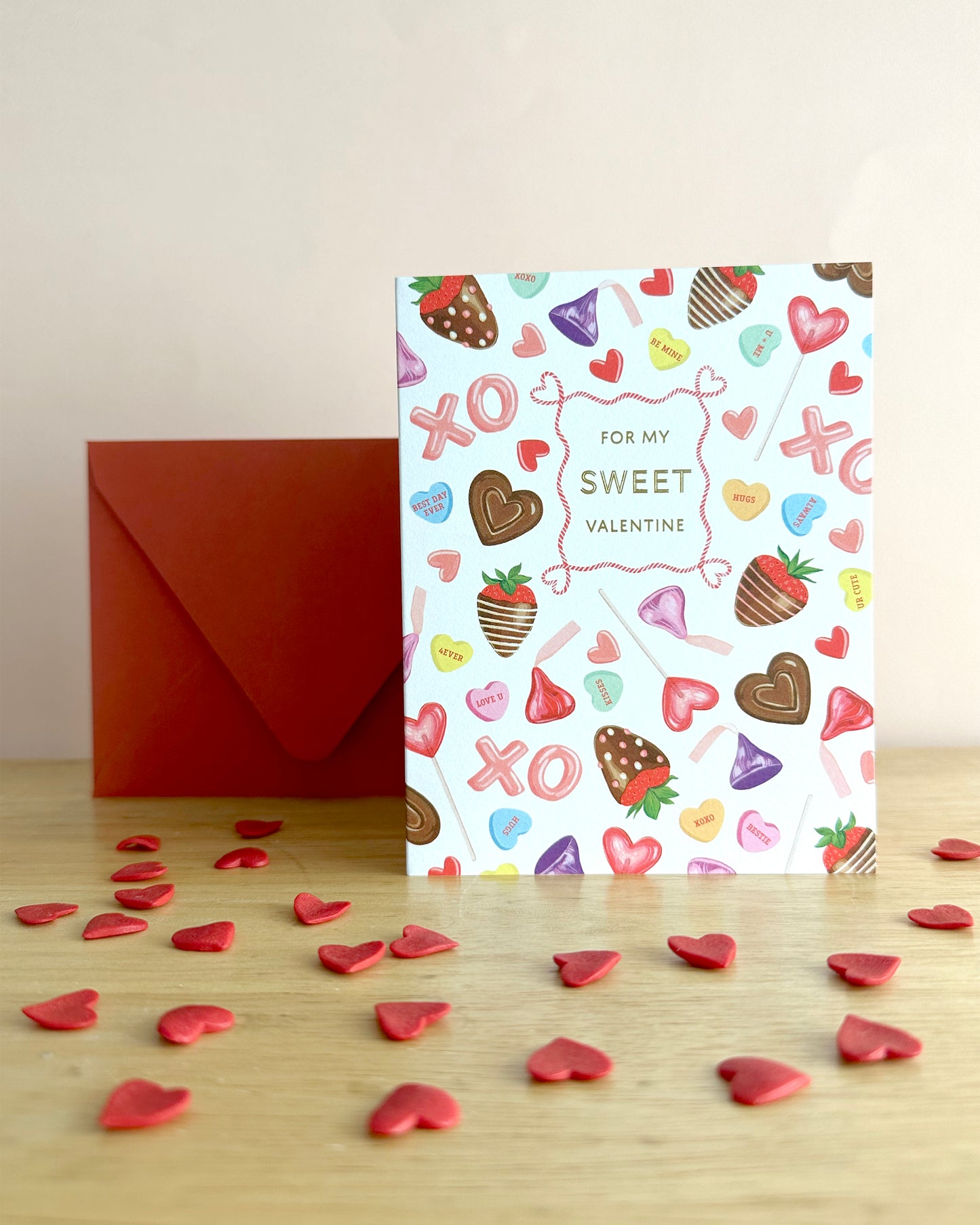 SWEET CANDY - VALENTINE'S DAY GREETING CARD