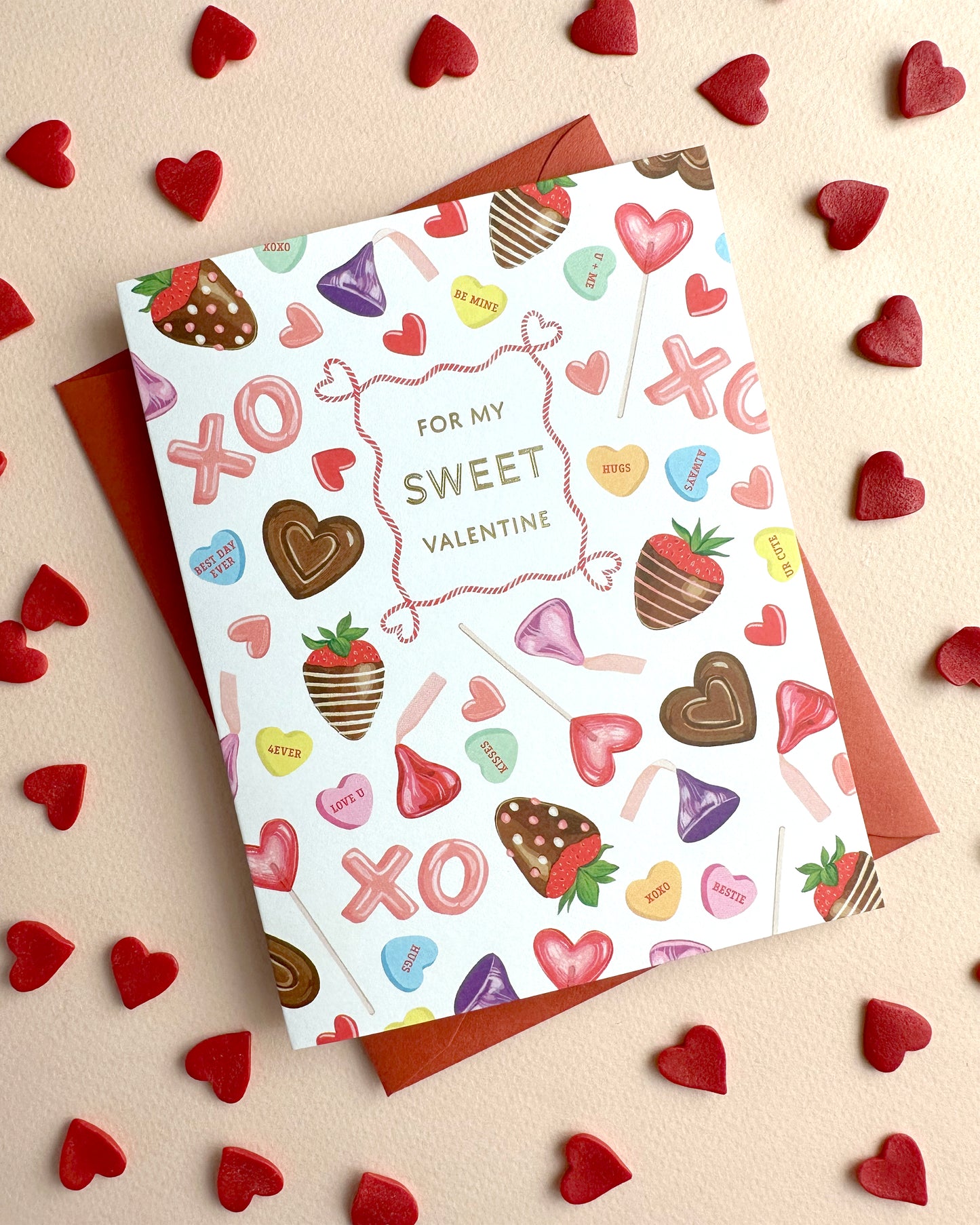 SWEET CANDY - VALENTINE'S DAY GREETING CARD
