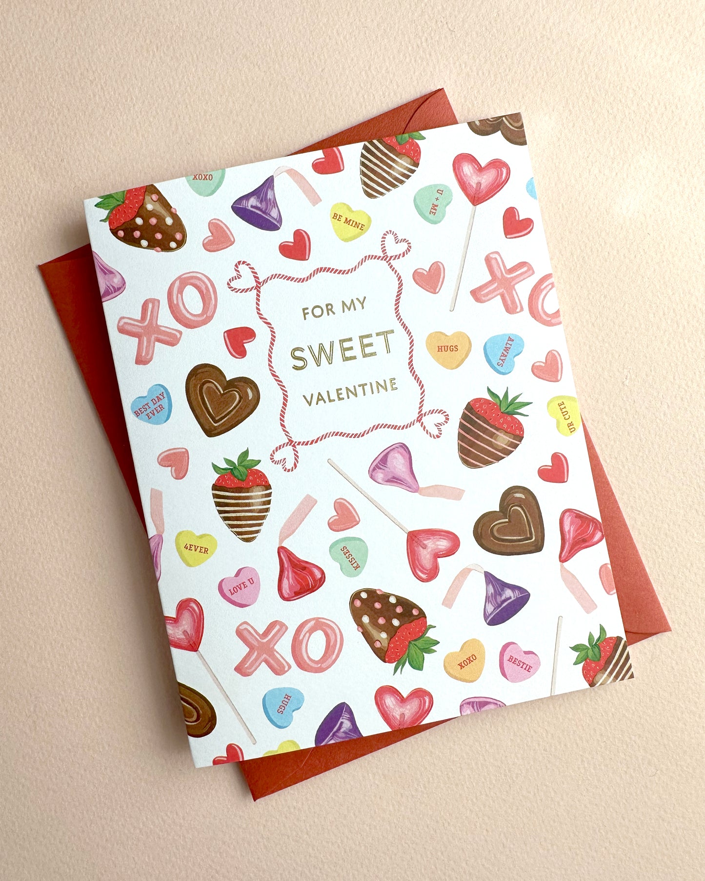 SWEET CANDY - VALENTINE'S DAY GREETING CARD