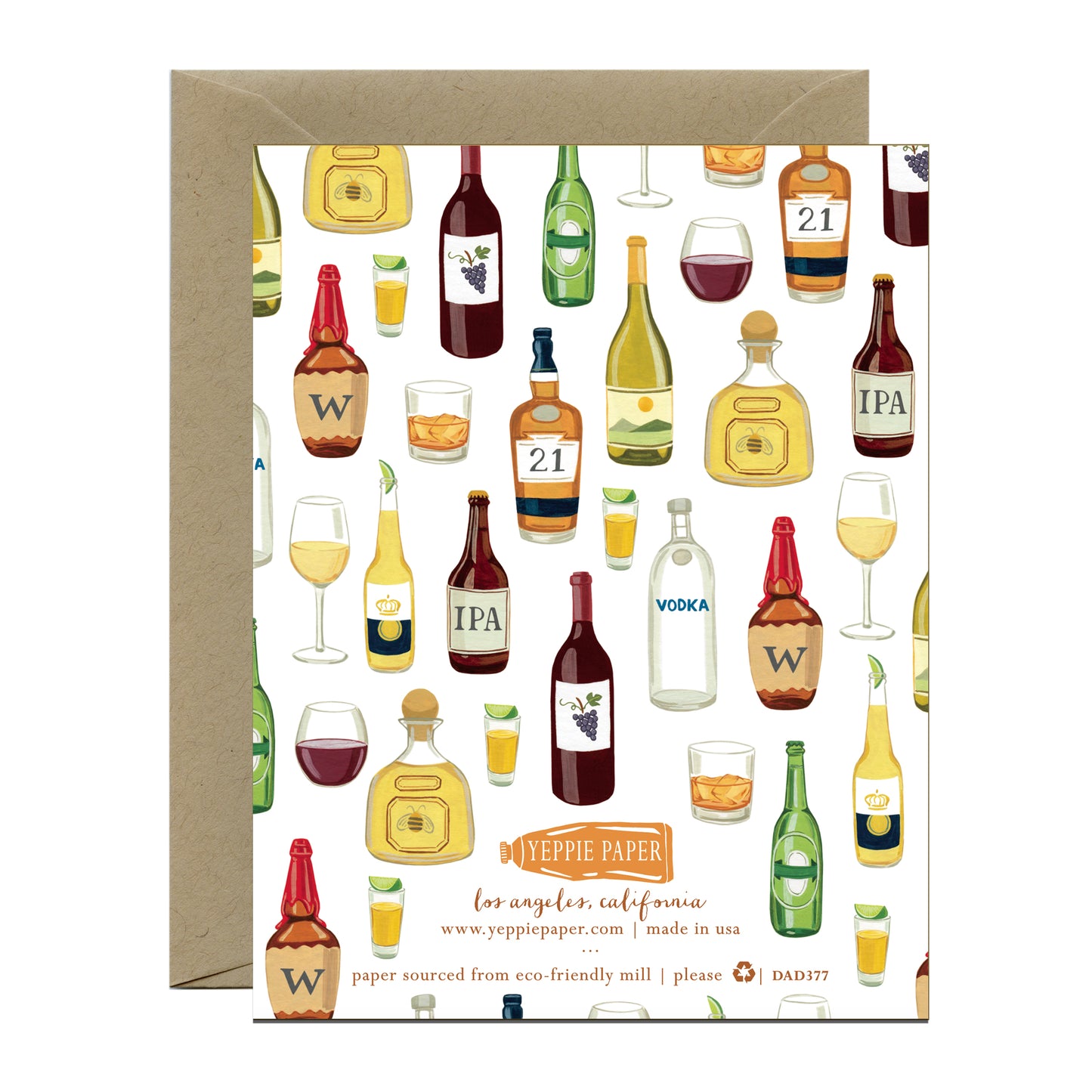 CHEERS DAD - FATHER'S DAY GREETING CARD