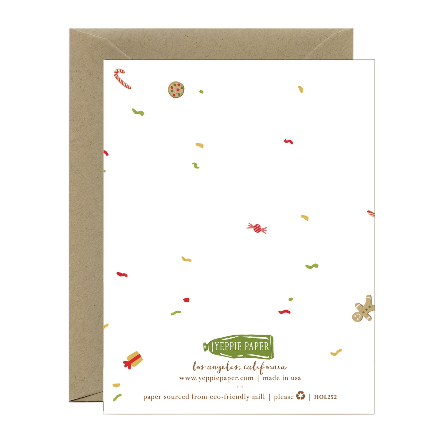 REINDEER PIÑATA - HOLIDAY GREETING CARDS, BOXED SET OF 8