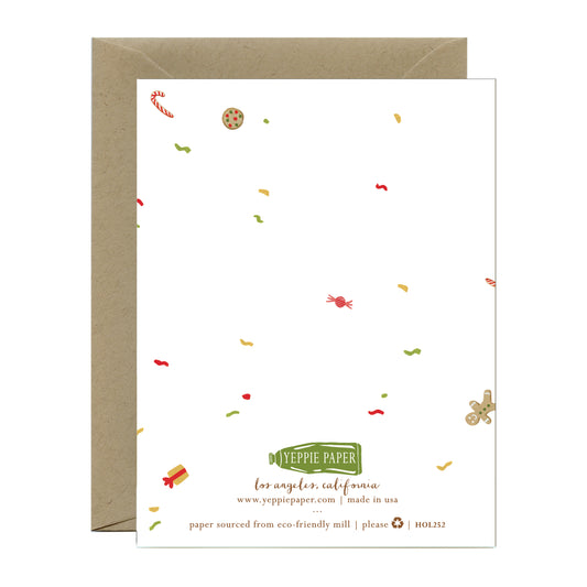 REINDEER PIÑATA - HOLIDAY GREETING CARD