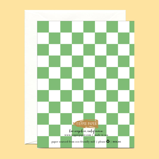 GINGERBREAD MAN - HOLIDAY GREETING CARD