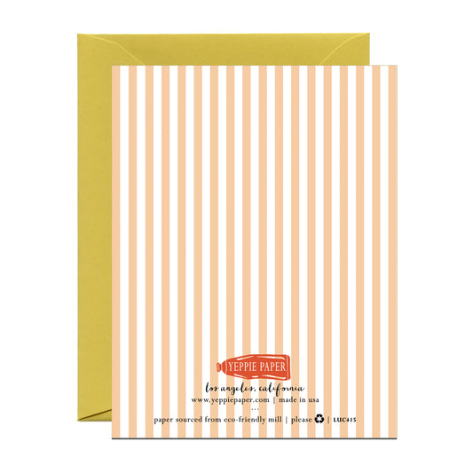 LUCKY CHARMS - GOOD LUCK GREETING CARD