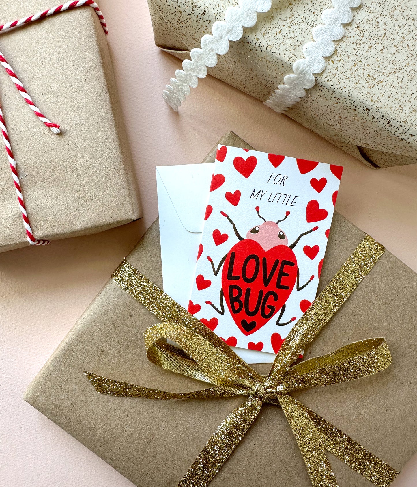 LOVE BUG - VALENTINE'S DAY MINI CARD