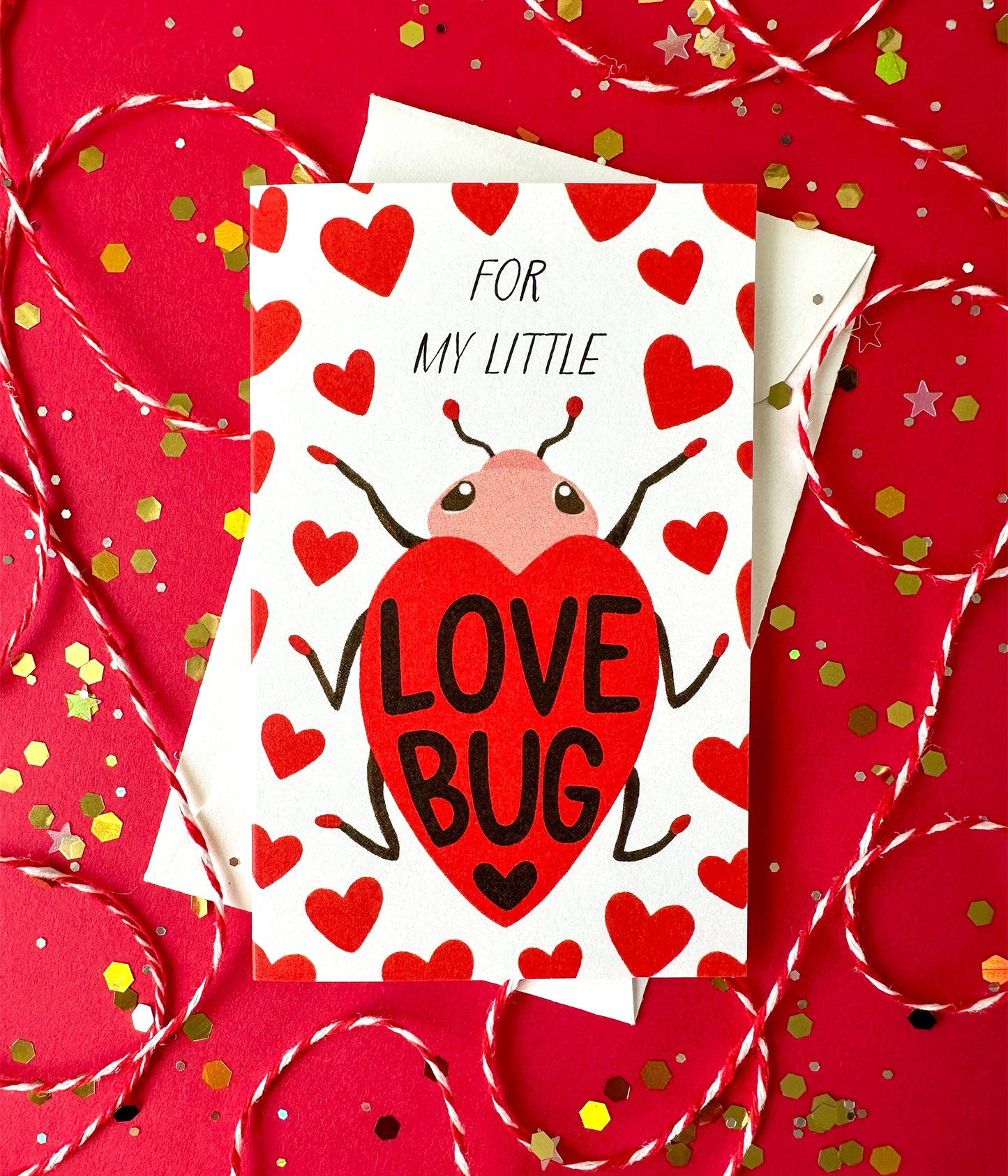 LOVE BUG - VALENTINE'S DAY MINI CARD