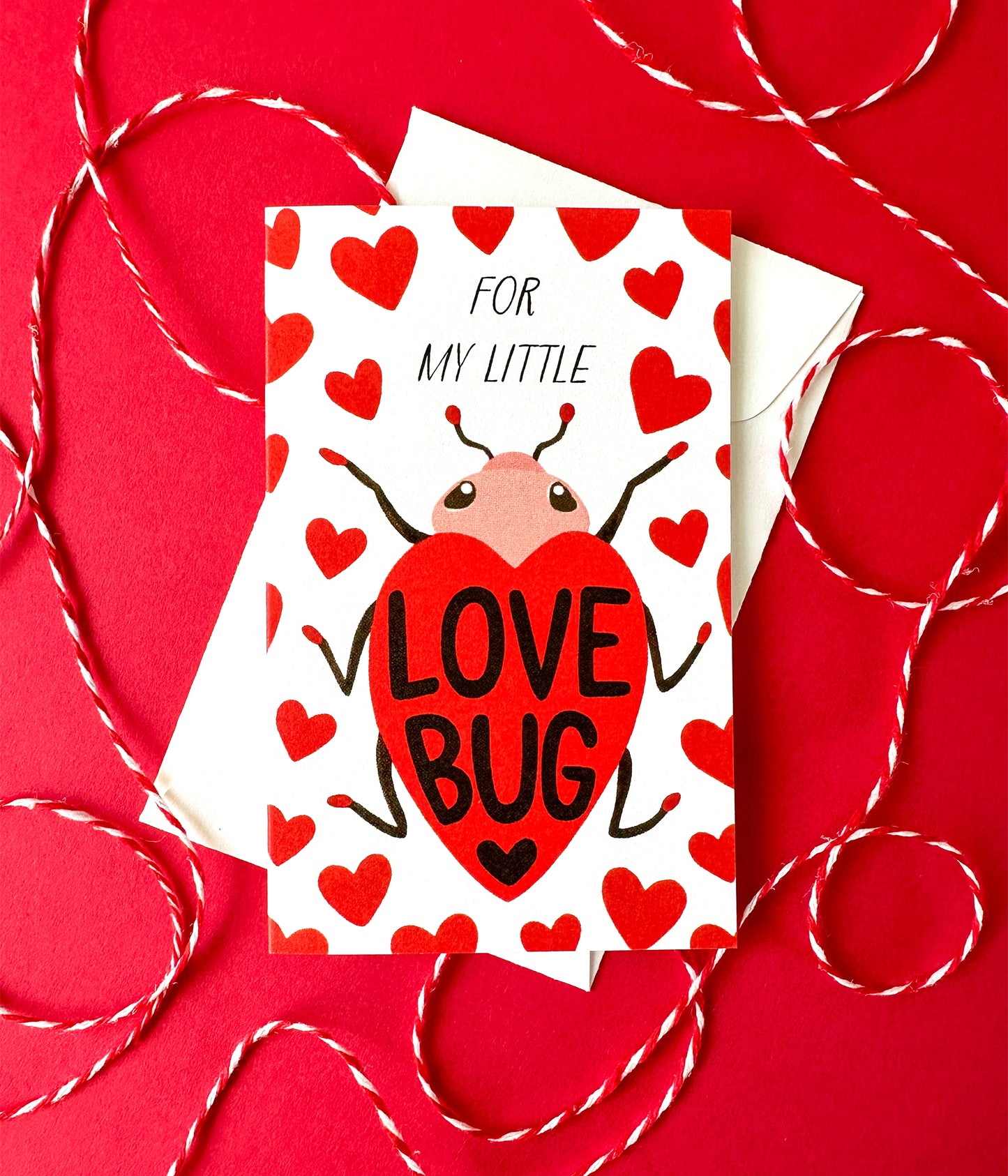 LOVE BUG - VALENTINE'S DAY MINI CARD