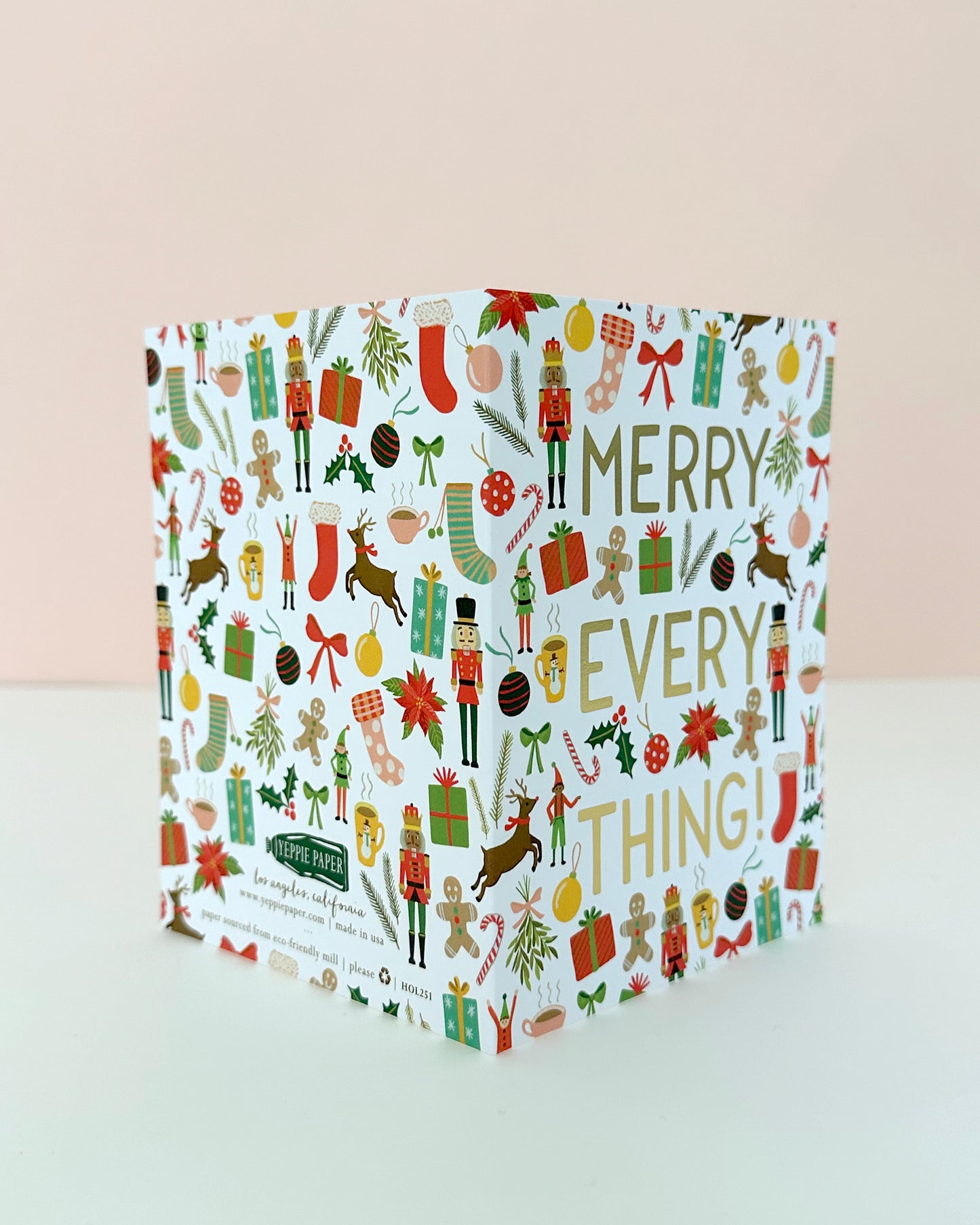MERRY EVERYTHING - HOLIDAY GREETING CARD, BOXED SET OF 8