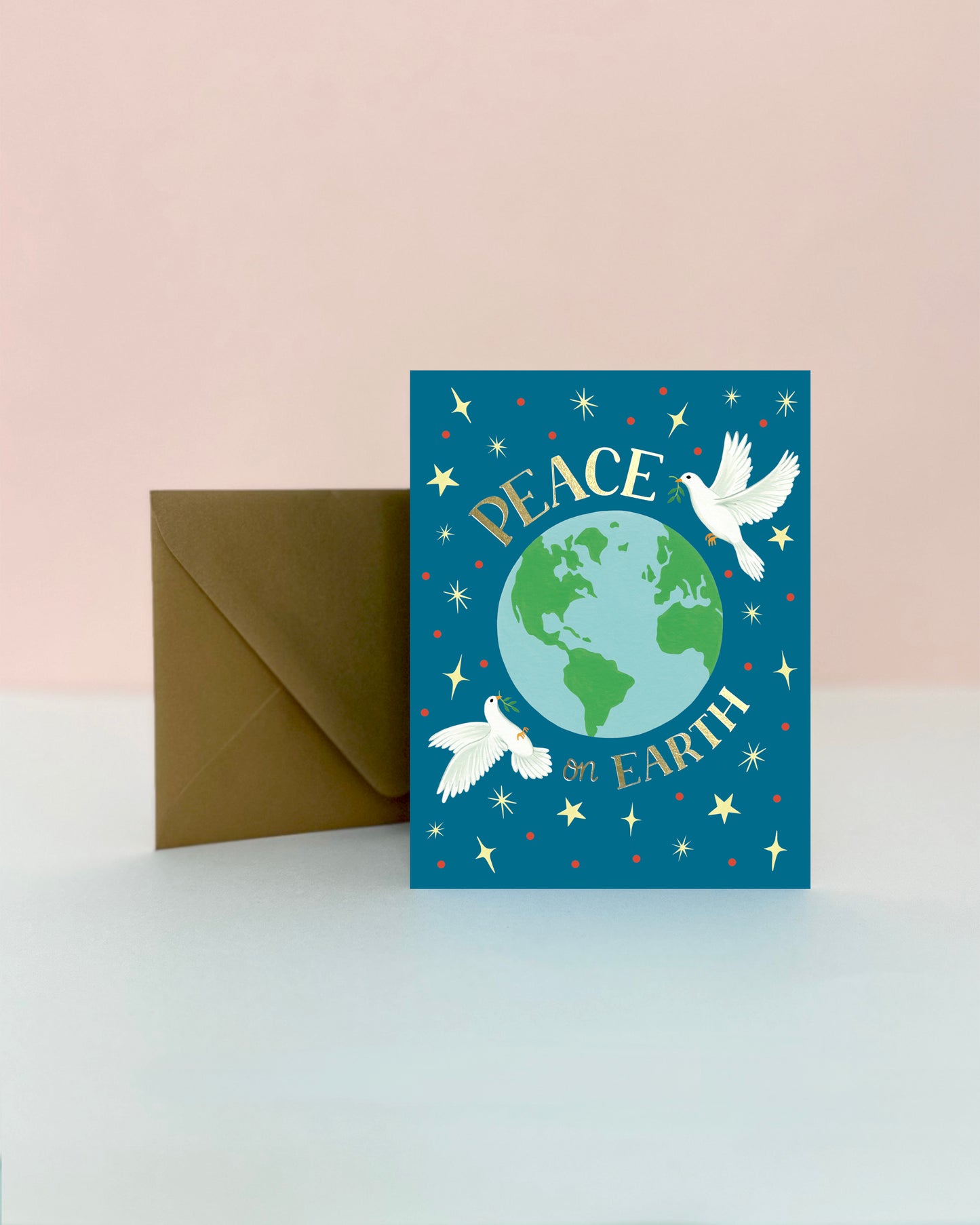 PEACE ON EARTH - HOLIDAY GREETING CARD