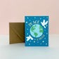 PEACE ON EARTH - HOLIDAY GREETING CARD