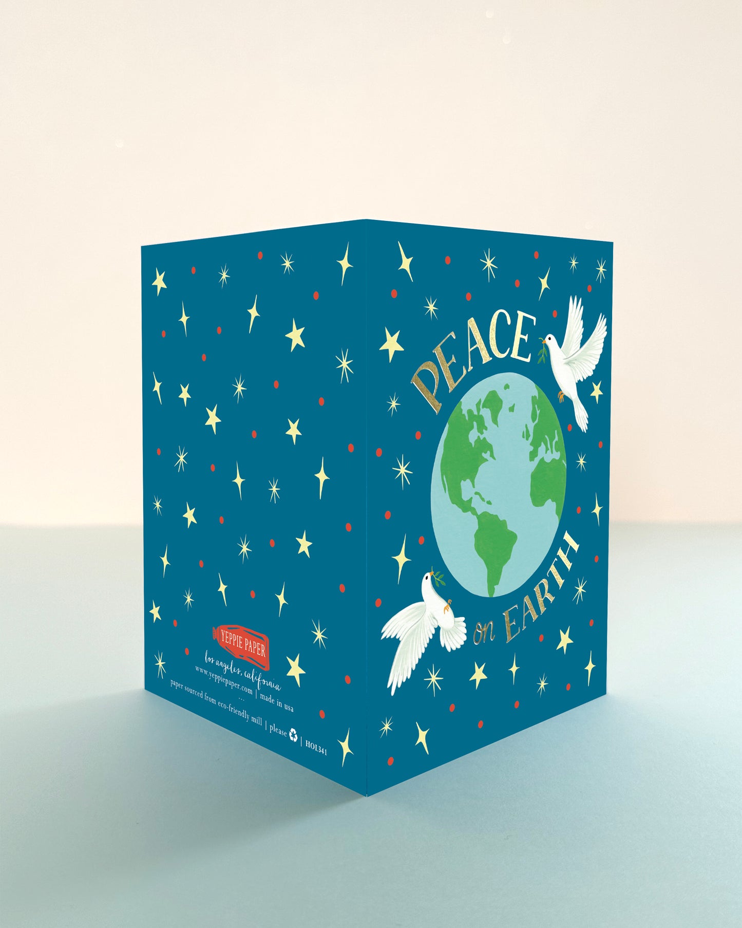 PEACE ON EARTH - HOLIDAY GREETING CARD