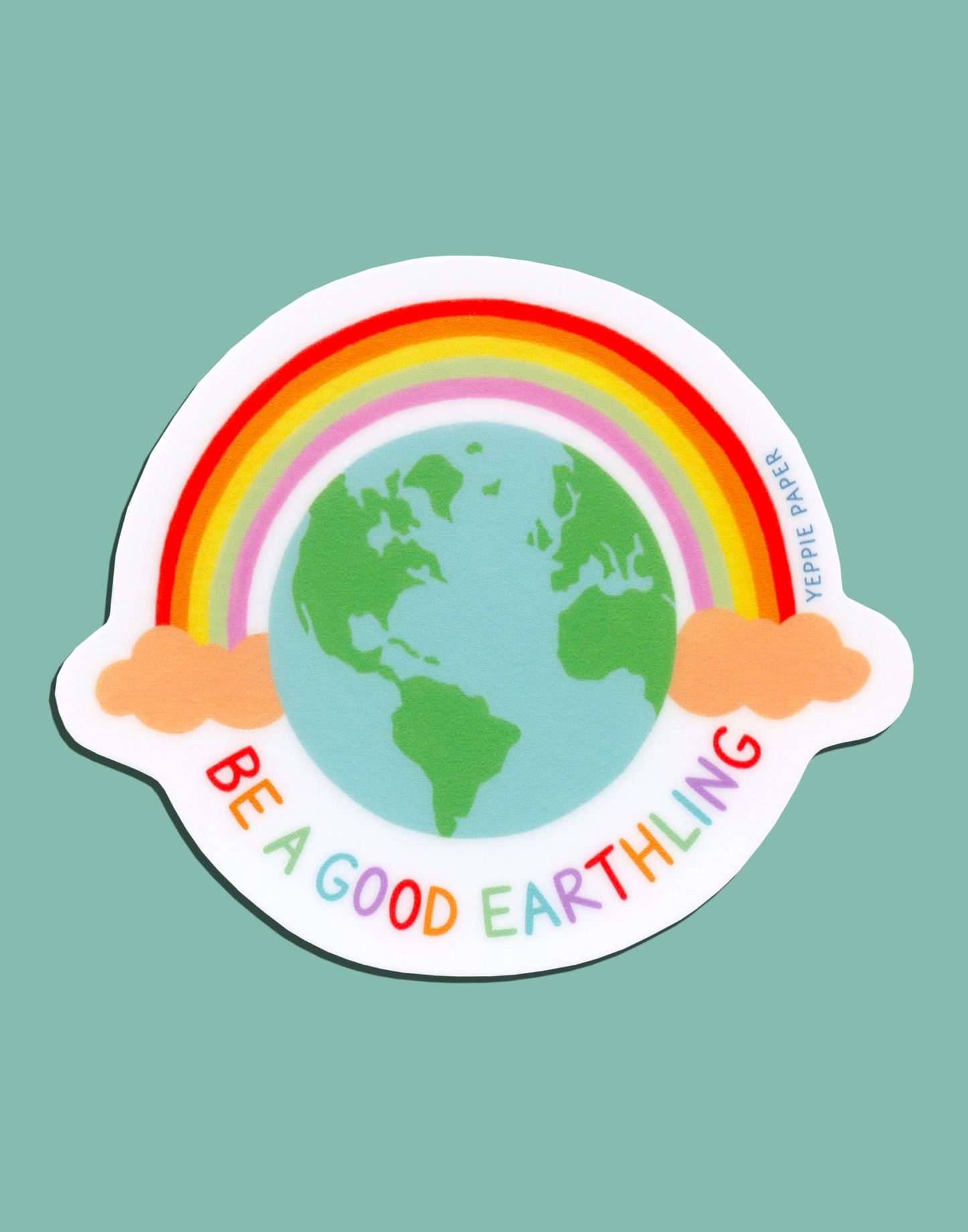 GOOD EARTHLING - DIE CUT STICKER
