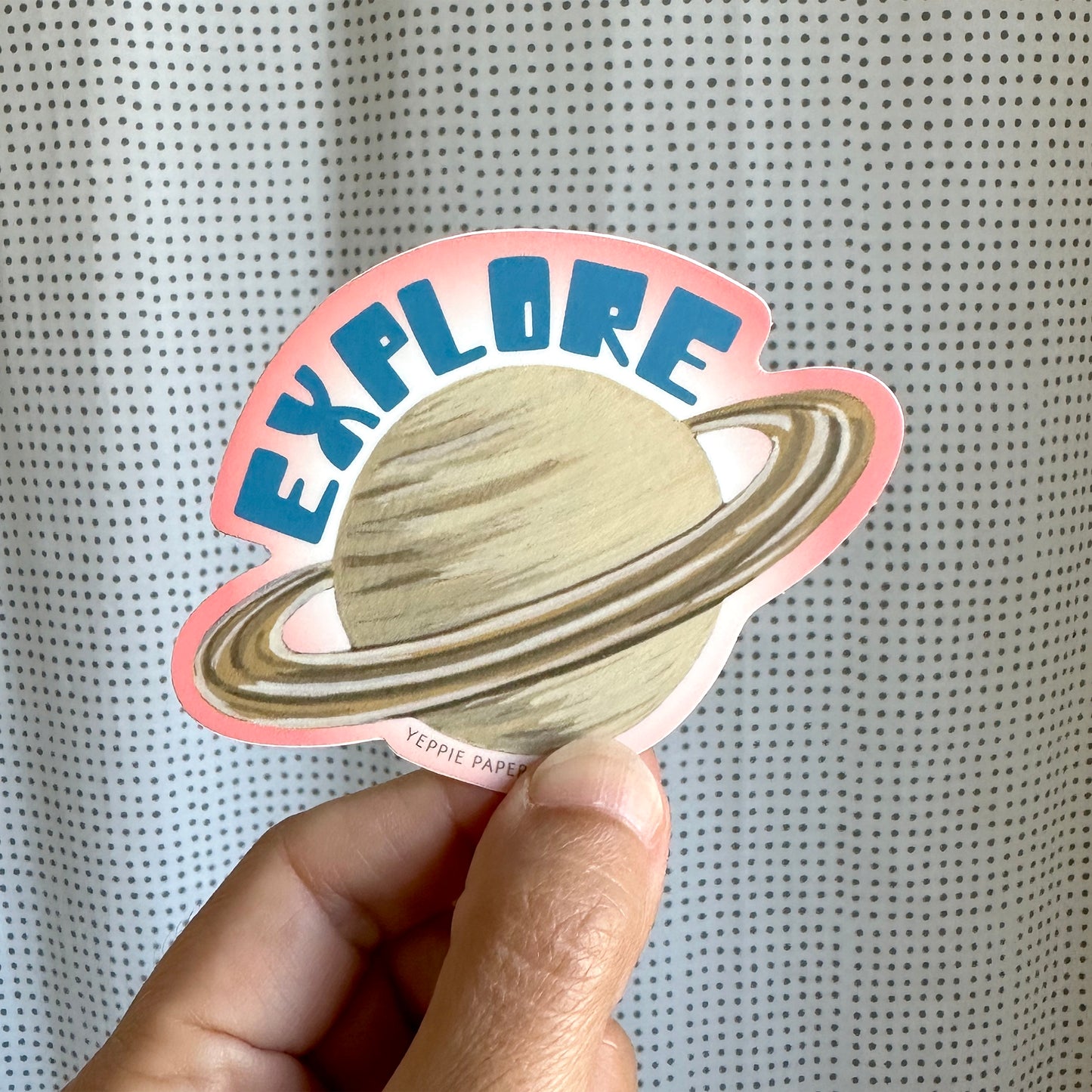 EXPLORE - DIE CUT STICKER
