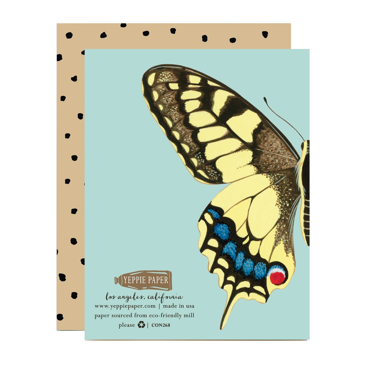 SWALLOWTAIL BUTTERFLY - CONGRATULATIONS GREETING CARD