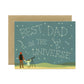 UNIVERSE DAD STARGAZING - FATHER'S DAY GREETING CARD