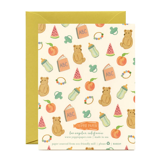 SWEET BABY - NEW BABY GREETING CARD