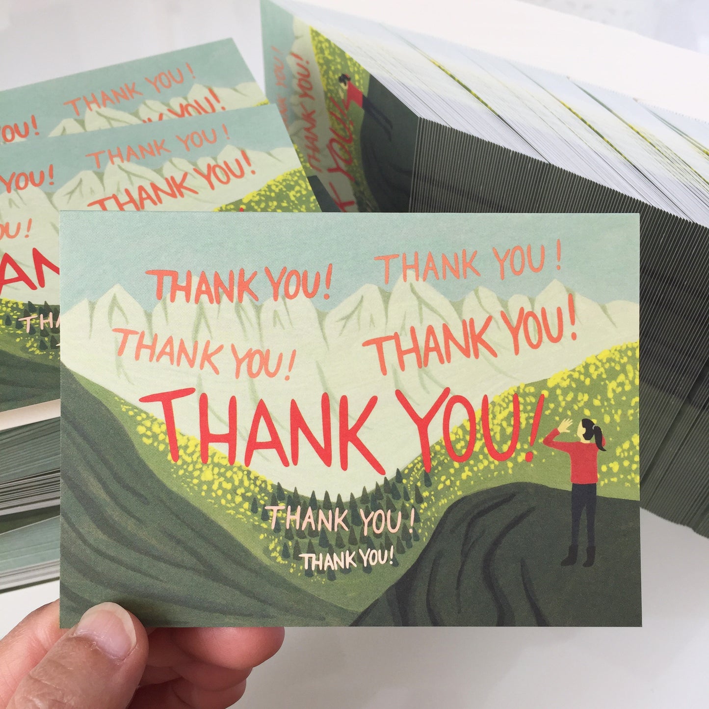 ECHO - THANK YOU GREETING CARD