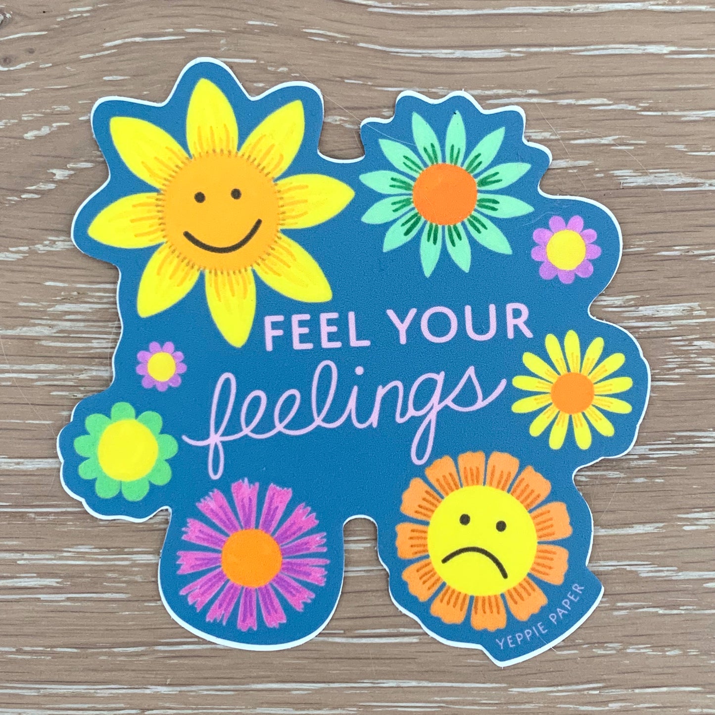 FEELINGS - DIE CUT STICKER