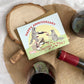 RACCOON PARTNER IN WINE - ANNIVERSARY GREETING CARD