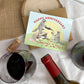 RACCOON PARTNER IN WINE - ANNIVERSARY GREETING CARD