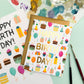 BIRTHDAY THINGS - BIRTHDAY GREETING CARD