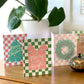 MERRY AND BRIGHT GIFT - HOLIDAY GREETING CARDS, BOXED SET OF 8