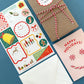 CHRISTMAS ADHESIVE GIFT TAG STICKER SHEETS - SET OF 3