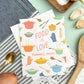 FOOD IS LOVE - MOTHER'S DAY GREETING CARD