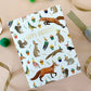 FOREST ANIMALS GALORE - BIRTHDAY GREETING CARD