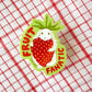 FRUIT FANATIC - DIE CUT STICKER