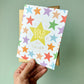 GOLD STAR - TEACHER APPRECIATION GREETING CARD