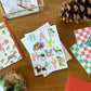HOLIDAY MENAGERIE - HOLIDAY GREETING CARDS, BOXED SET OF 8