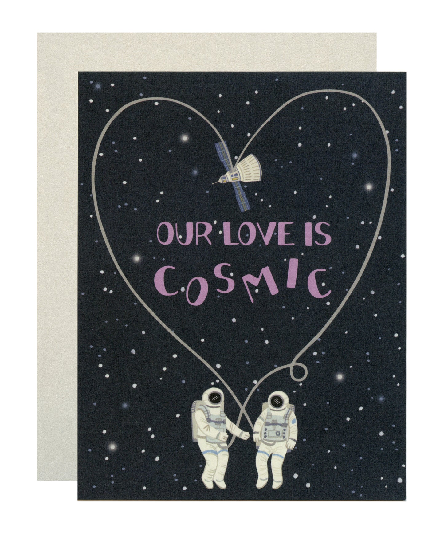 COSMIC LOVE GREETING CARD