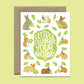 LETTUCE CELEBRATE BUNNIES, HAMSTERS & GUINEA PIGS - BIRTHDAY GREETING CARD