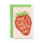 SWEET STRAWBERRY - BIRTHDAY MINI CARD