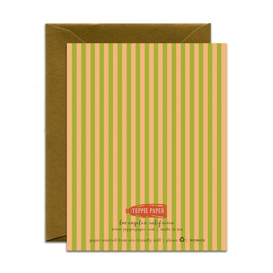 PUNNY OLIVE LOVING MOM - MOTHER'S DAY GREETING CARD