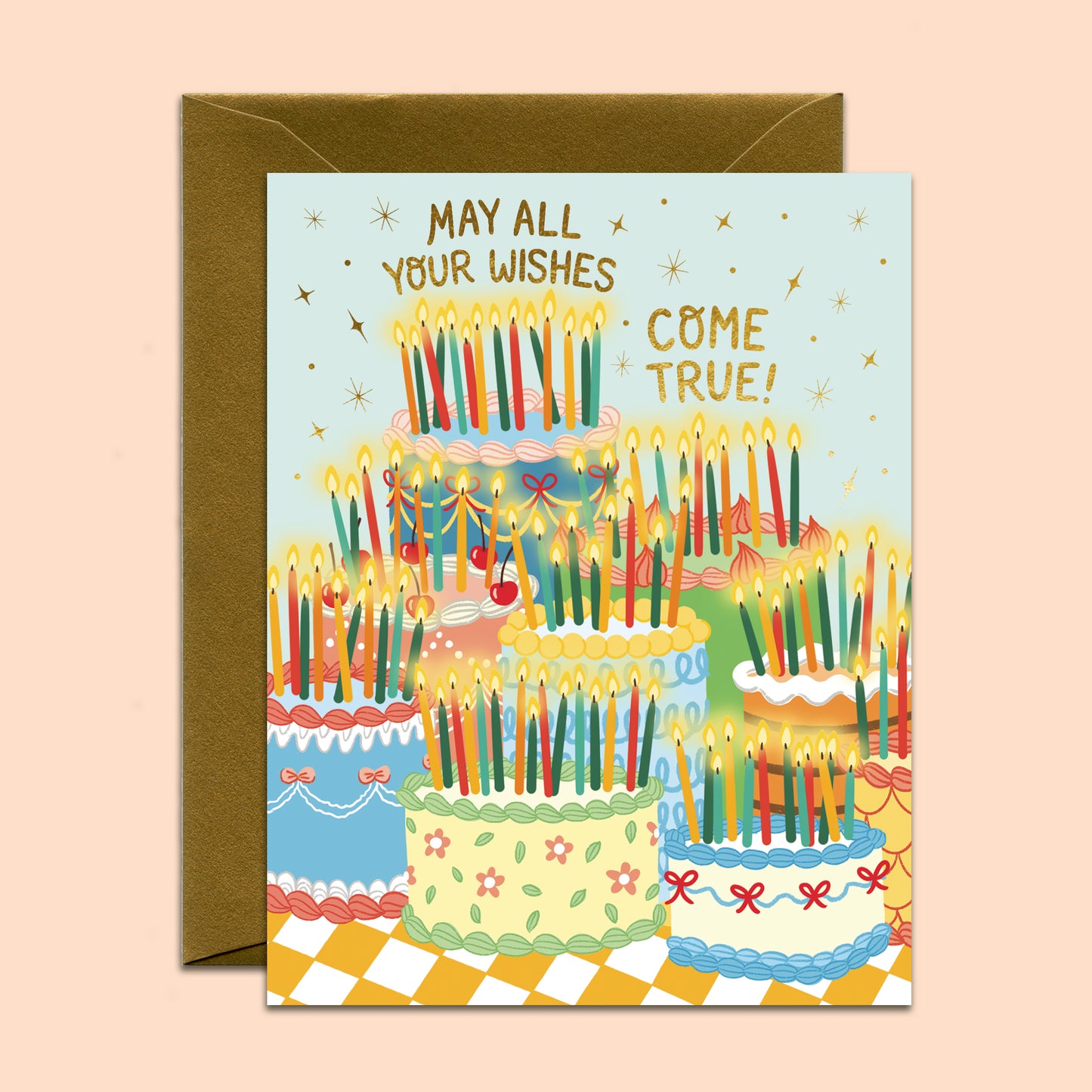 MANY BIRTHDAY WISHES - BIRTHDAY GREETING CARD