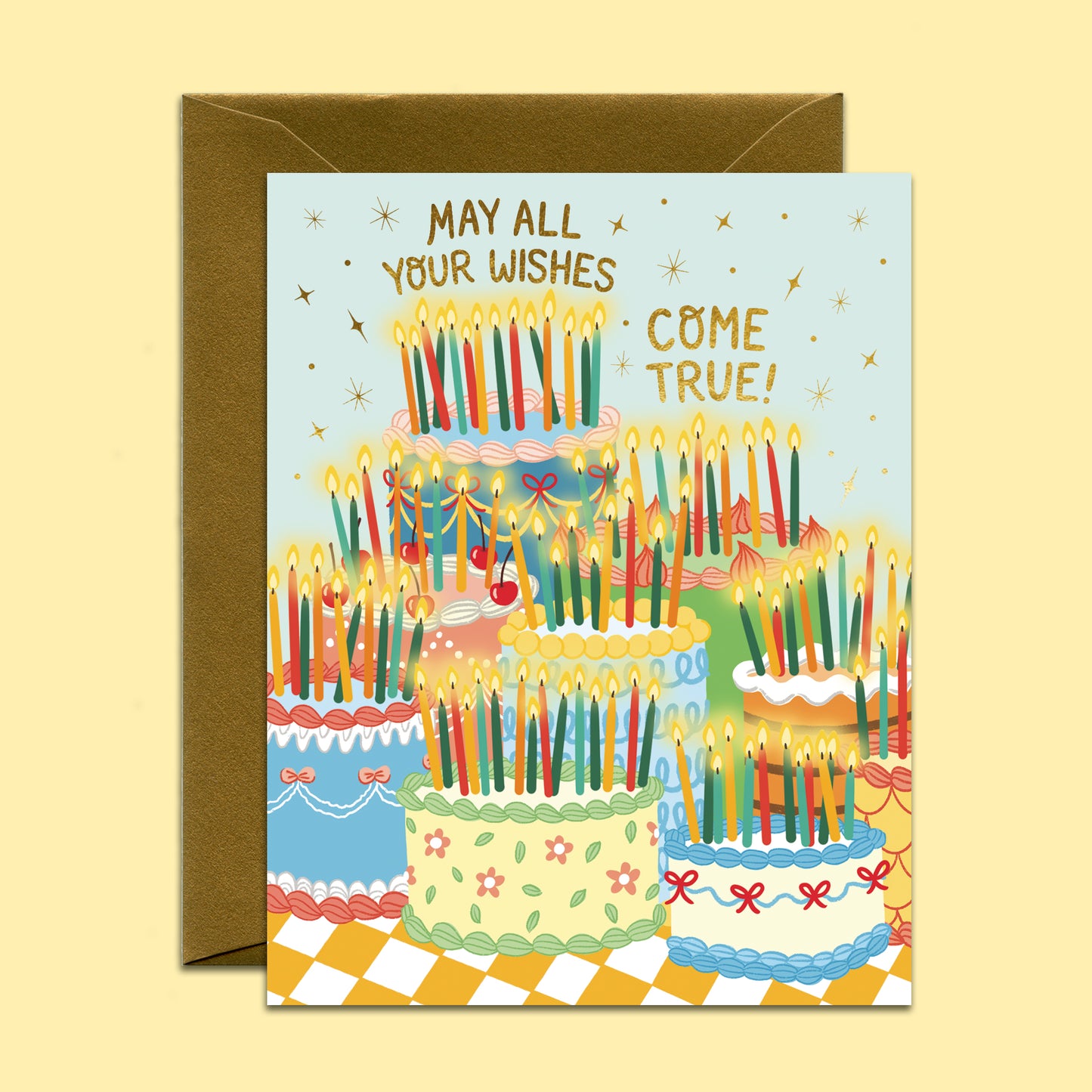 MANY BIRTHDAY WISHES - BIRTHDAY GREETING CARD