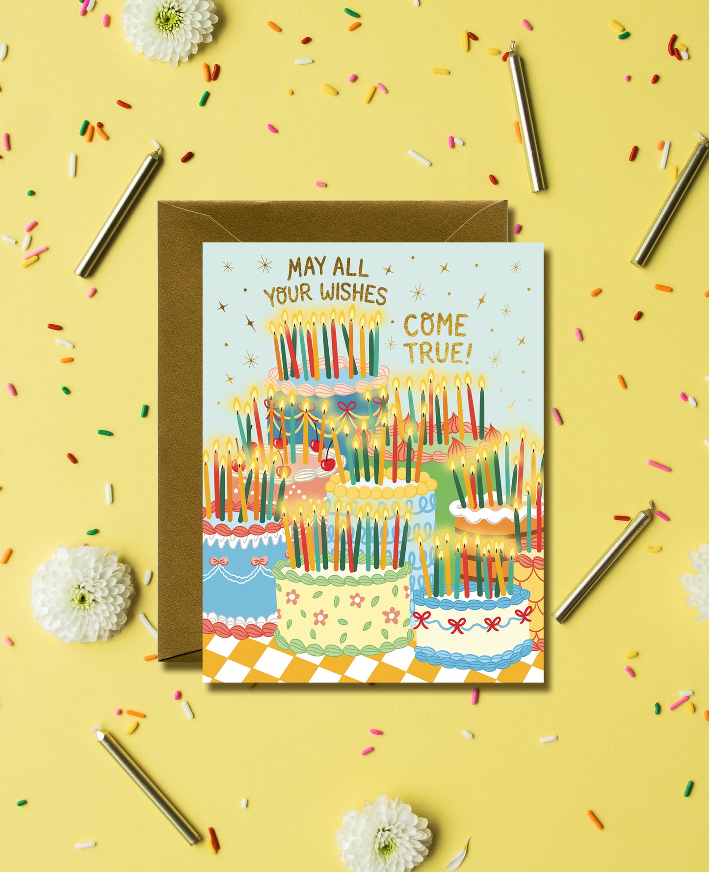MANY BIRTHDAY WISHES - BIRTHDAY GREETING CARD