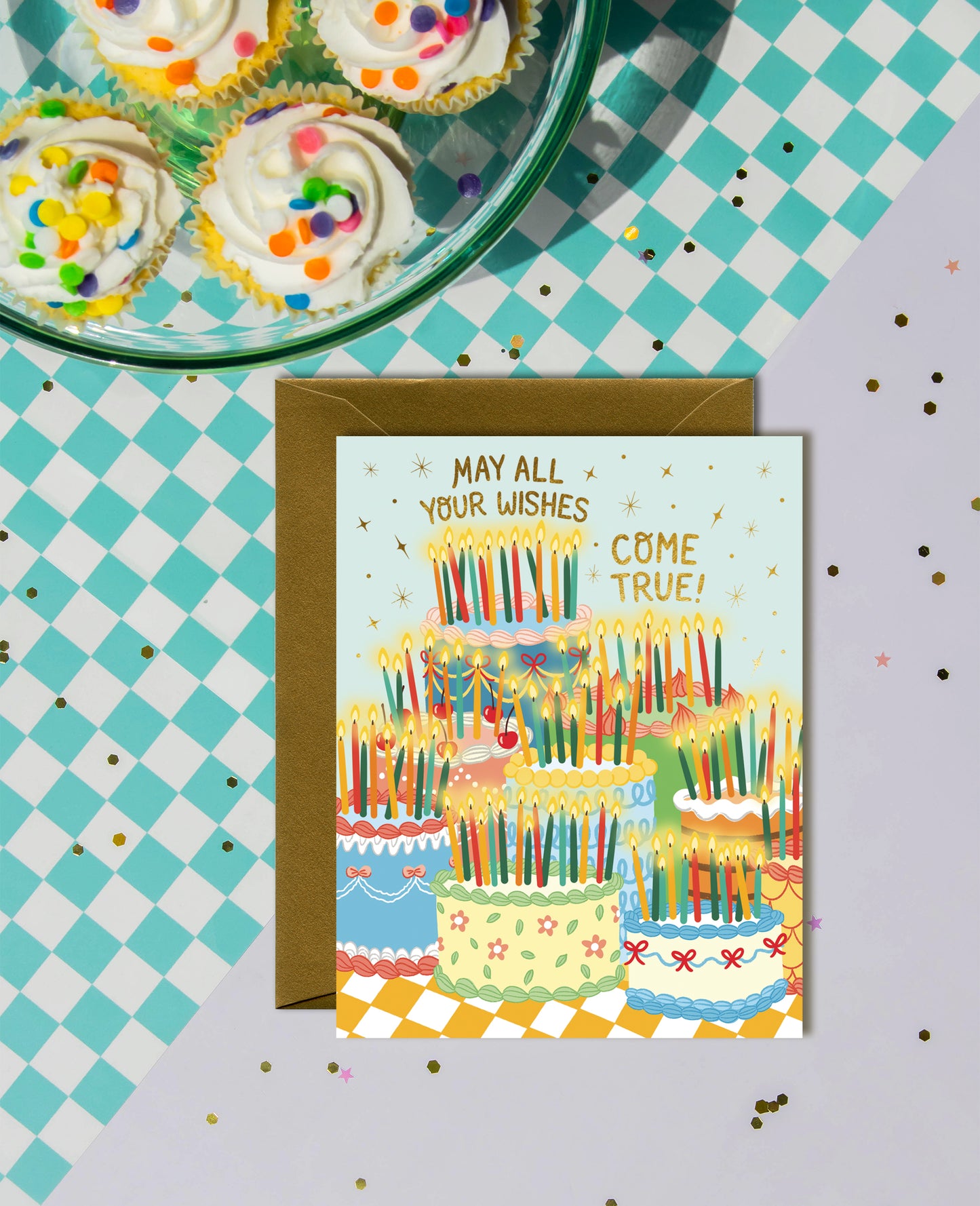 MANY BIRTHDAY WISHES - BIRTHDAY GREETING CARD