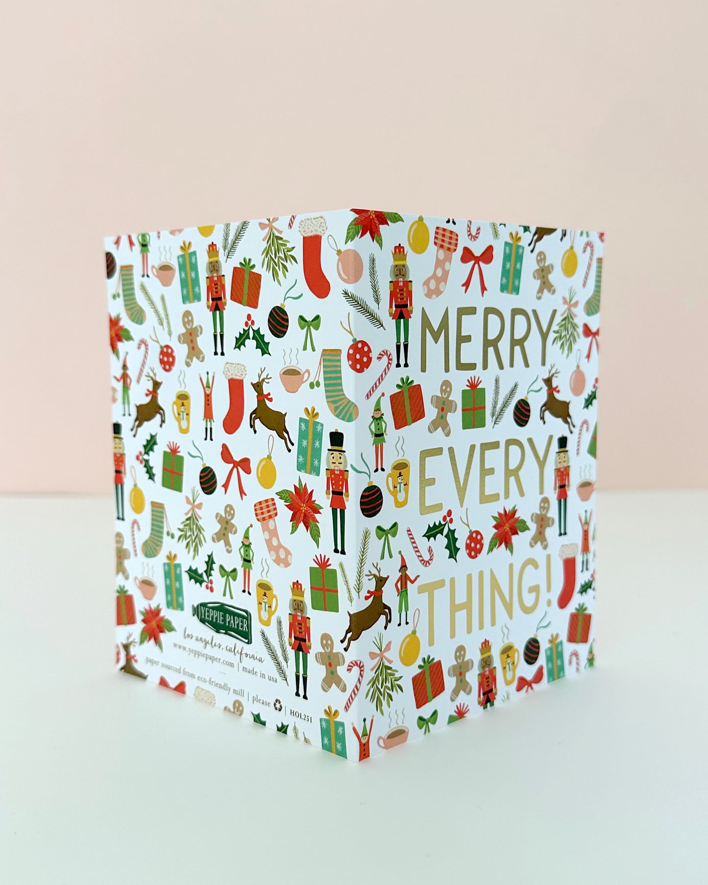 MERRY EVERYTHING - HOLIDAY GREETING CARD