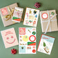 MERRY CHRISTMAS ADHESIVE GIFT TAG STICKER SHEETS - SET OF 3