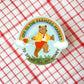 FARMERS MARKET BEAR - DIE CUT STICKER