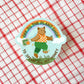 PLANT SHOP BEAR - DIE CUT STICKER