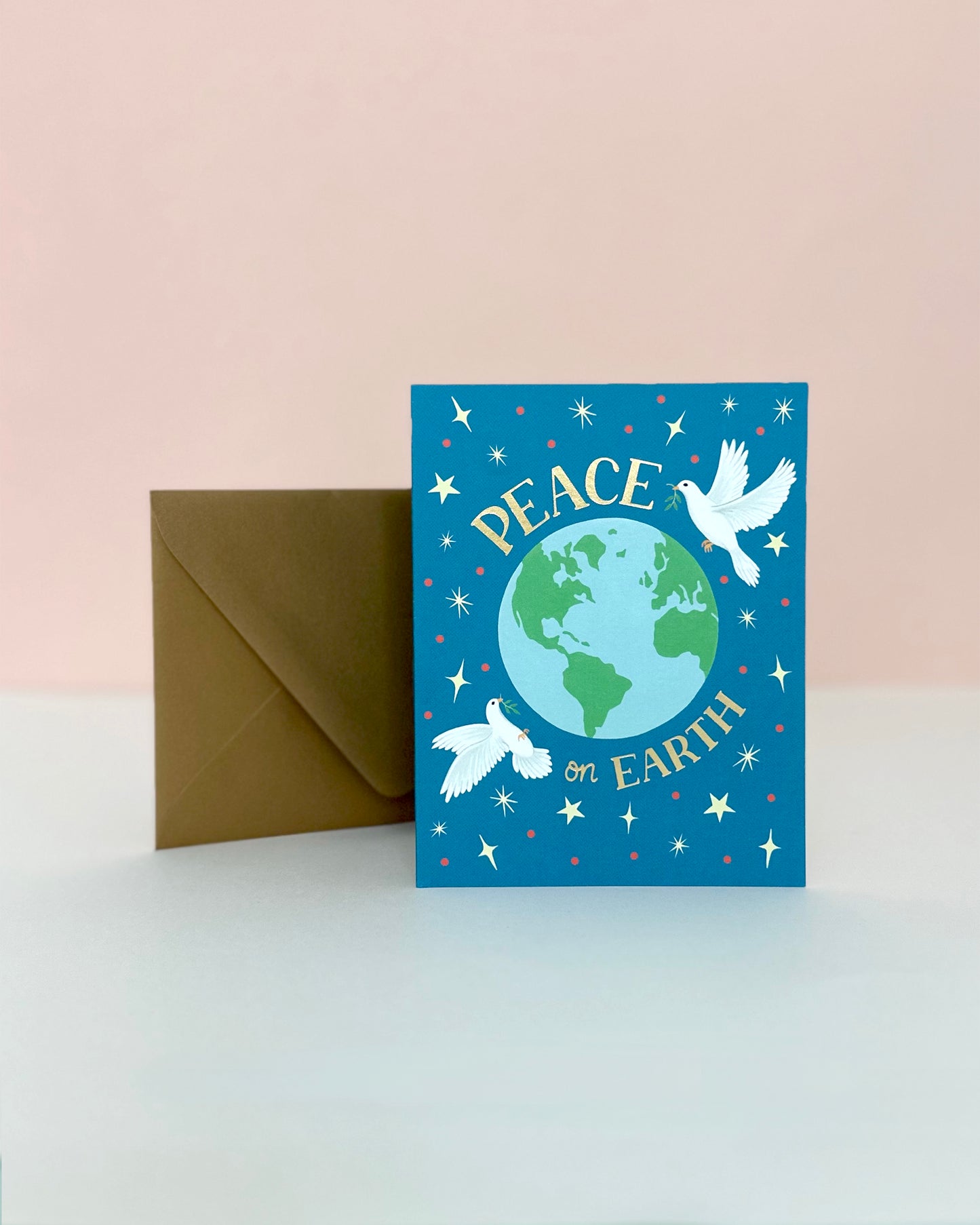 PEACE ON EARTH - HOLIDAY GREETING CARD